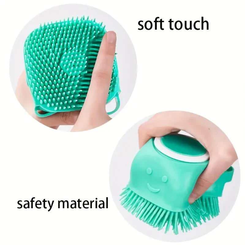 Baby shampoo brush