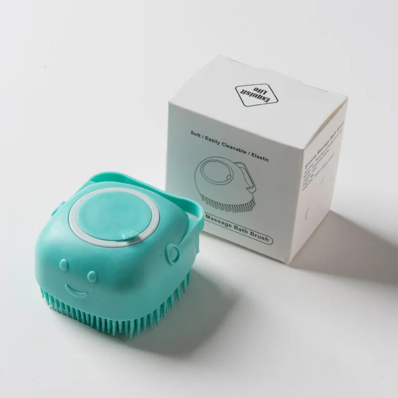 Baby shampoo brush