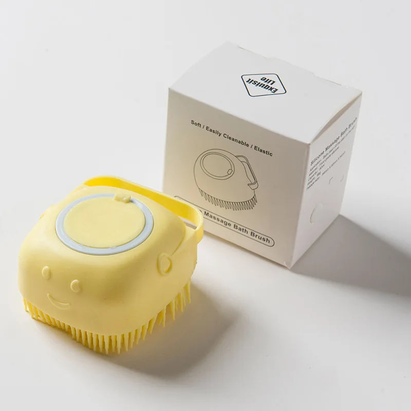 Baby shampoo brush