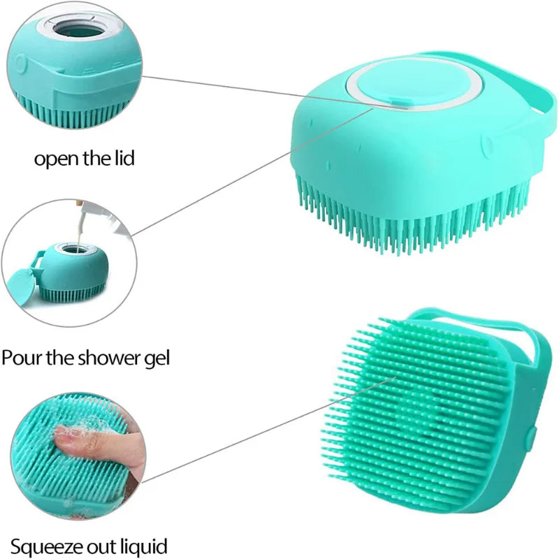 Baby shampoo brush