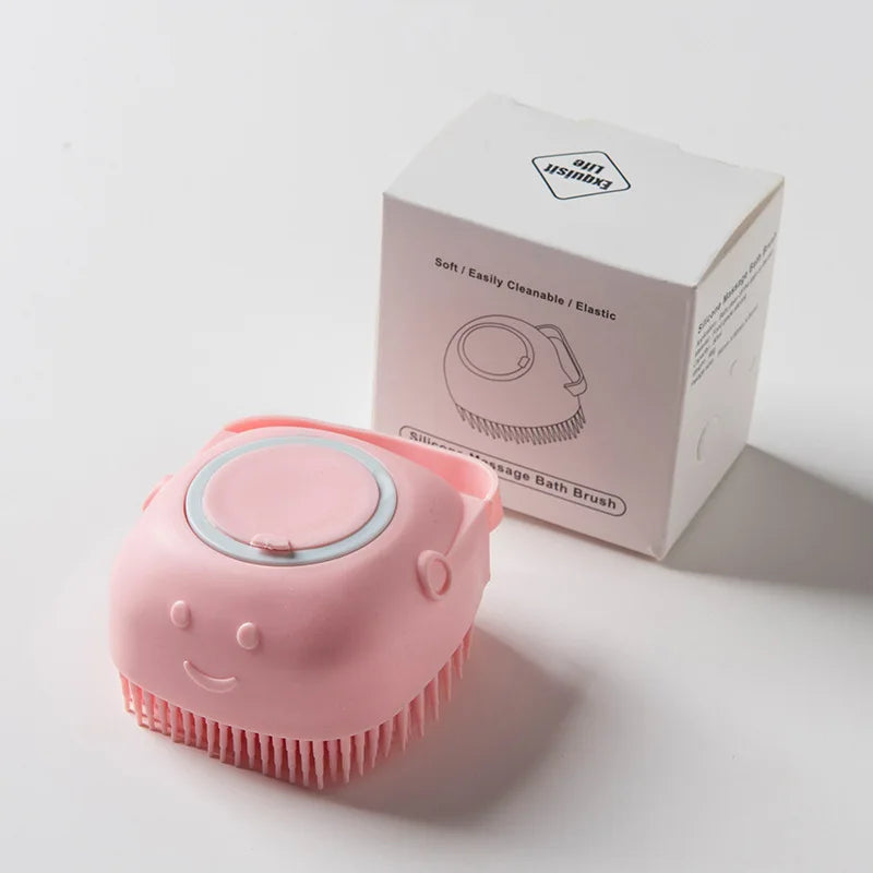 Baby shampoo brush